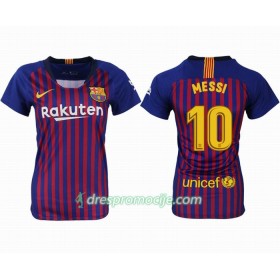 FC Barcelona Dres MESSI 10 Ženska Domaći 2018/19 Kratkih Rukava